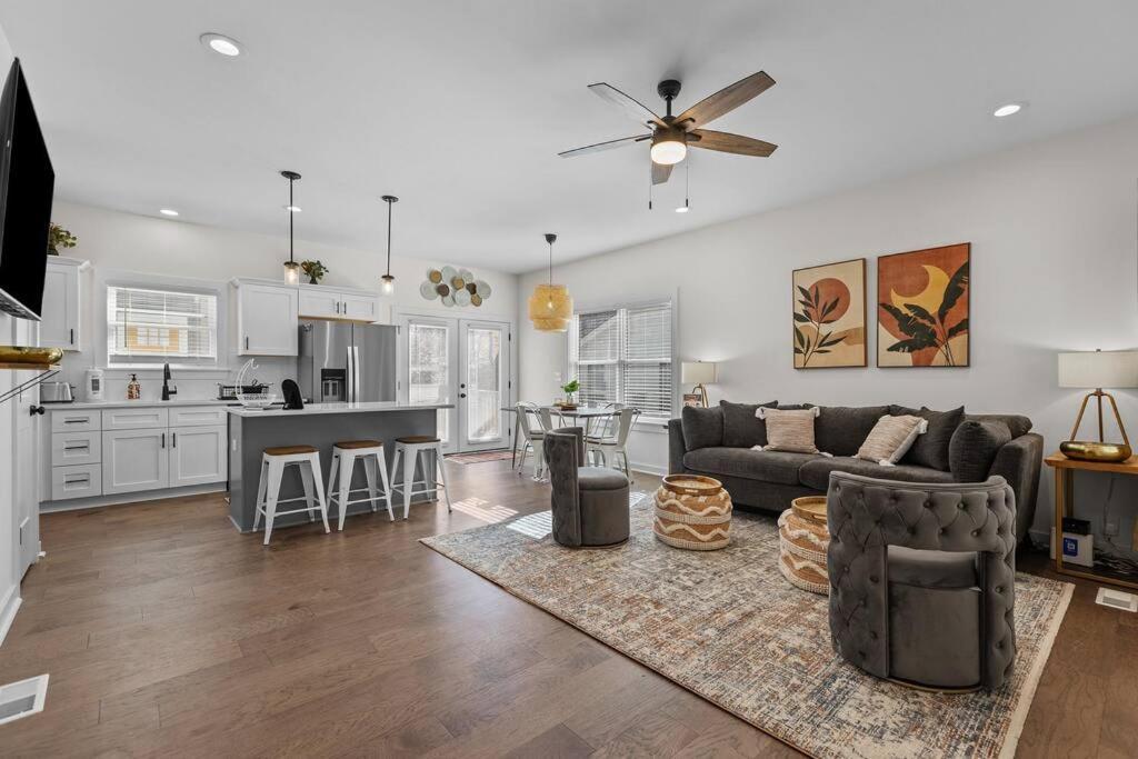 Contemporary Home, Close To Downtown And Nccu Durham Ngoại thất bức ảnh